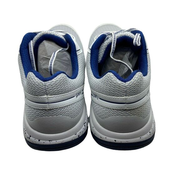 Gravity Defyer Men\'s Mighty Walk TB9024MWS White Silver Walking Shoes Size 14 M main image 12